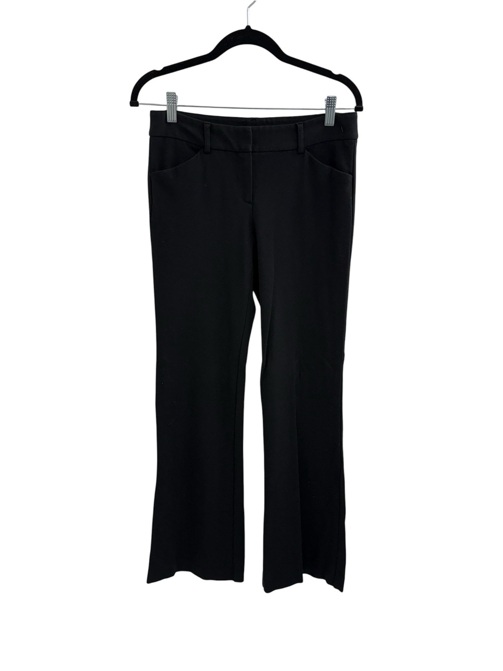 Theory Black Stretch Bootcut/ Flare Dress Pants Women’s Size 2